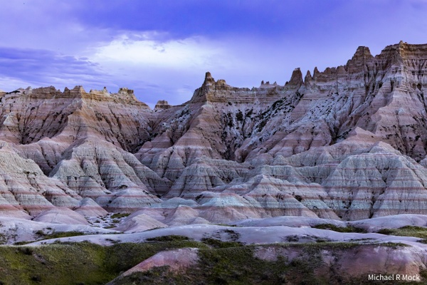 Dusk at Conata - Badlands National Park / South Dakota USA - Badlands National Park - Michael Mock Photography
