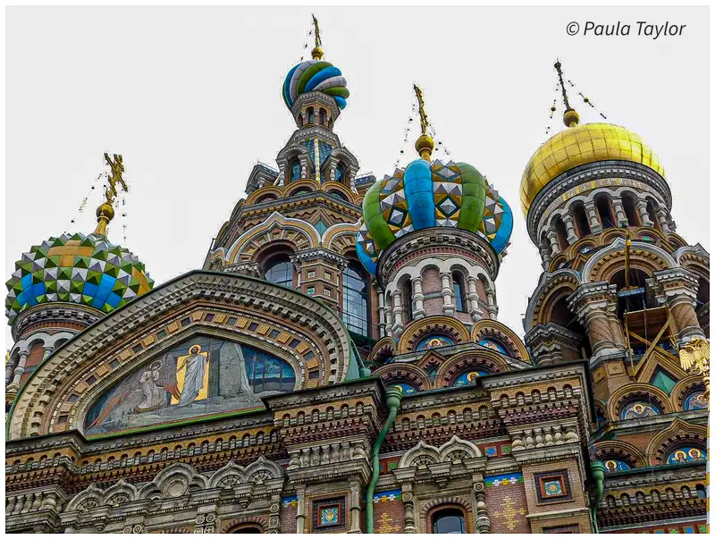 Spilled Blood Church, St. Petersburg, Russia