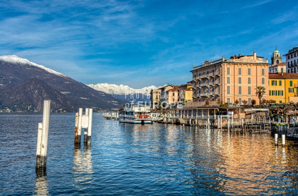 Bellagio-lake-frontage-Lake-Como-Italy - Photographs of Lake Como, Italy. 