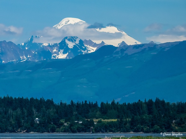 Mt Baker from Anacortes - Looking Over Padilla Bay - Landscapes - RisingMoonNW