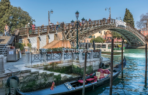 Academia-Bridge-across-Grand-Canal-Venice-Italy - VENICE - Photographs of Europe 
