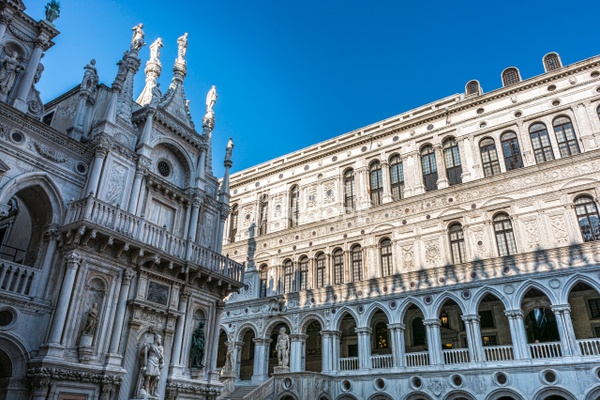 Doge's-Palace-architectural-detail-Venice-Italy - Photographs of Venice, Italy..