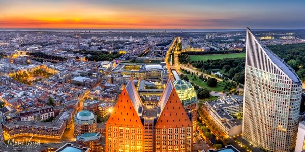 Den Haag Skyline - Cityscape - Michel Voogd Photography 