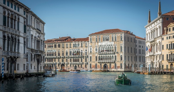 Palazzo-Giustinian-and-Grand-Canal-Venice-Italy - Photographs of Venice, Italy.. 