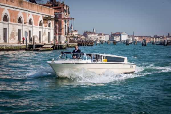 Taxi-boat-Venice-Italy - Photographs of Venice, Italy..