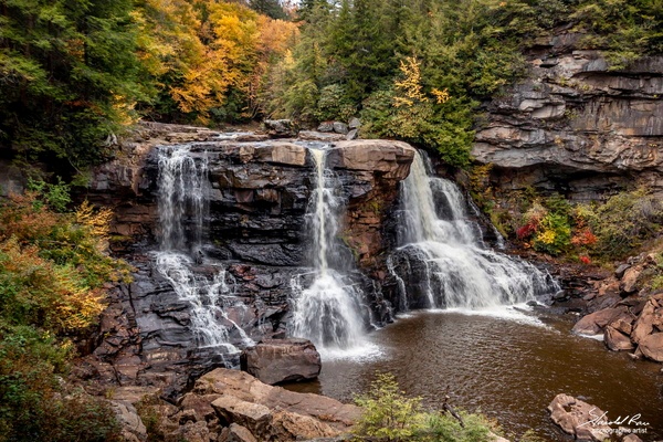 Blackwater Falls in Fall - Home - Harold Rau