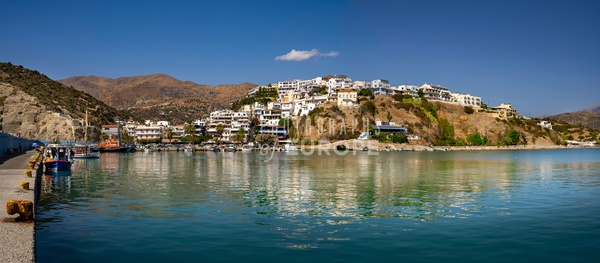 Agia-Galini-panorama-Crete-Greece - CRETE - Photographs of Europe