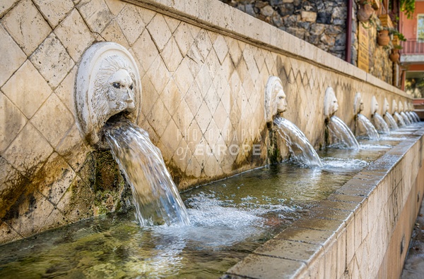 Cooling-fountains-Spili-Village-Crete-Greece - Photographs of Corfu Old Town, Greece.