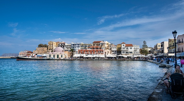 Venetian-Port-Chania-Crete-Greece - Photographs of Corfu Old Town, Greece.