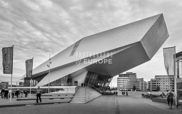 EYE-Building-Amsterdam_Netherlands-black-and-white - Photographs of Amsterdam, Netherlands.