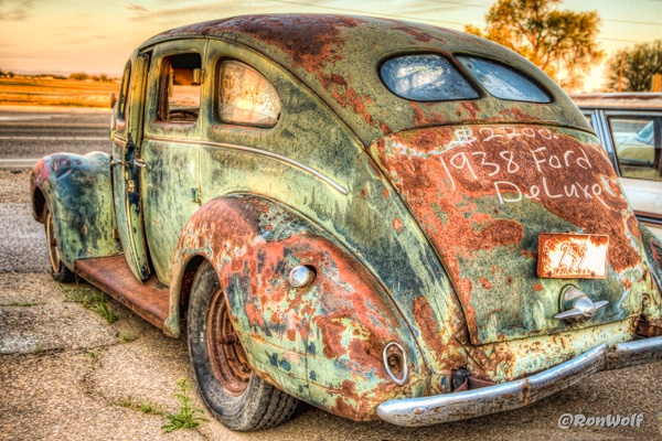 1938 Ford.  Rusting in Oregon - Just for Fun (misc) - Ron Wolf Photography