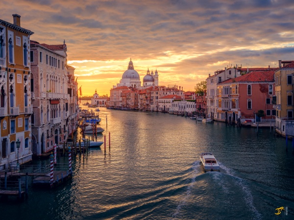 From the Ponte dell'Accademia, Venice, 2021 - Romantic Photography - Thomas Speck Photography