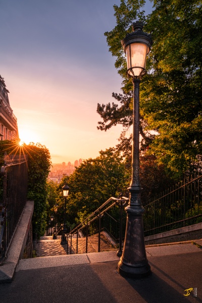 Stairs in Montmartre, Paris, 2021 - Urban Photos &amp;#821 Thomas Speck Photography 