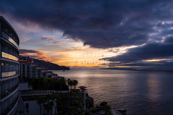 Early-morning-coast-view-Funchal-Madeira - Photographs of Madeira, Portugal 