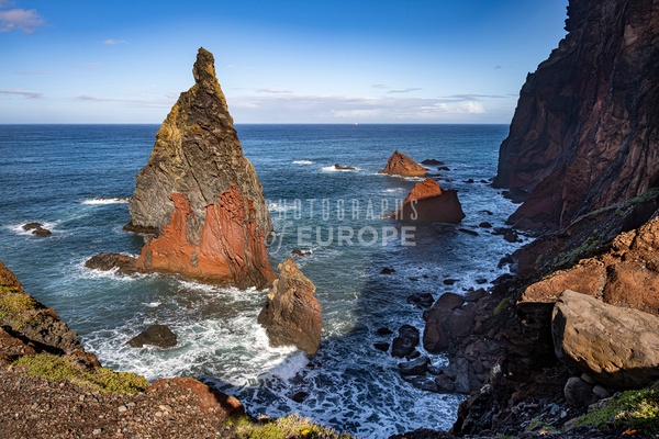 Ragged-rocks-west-coast-Madeira - MADEIRA - Photographs of Europe