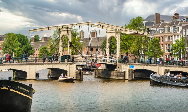 The-Magere-Brug-skinny-bridge-Amsterdam-Netherlands - Photographs of Amsterdam, Netherlands. 