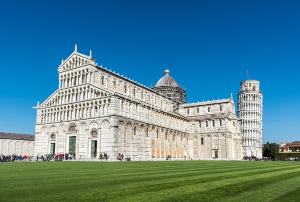 Cathedral-and-Leaning-Tower-of-Pisa-Italy - FLORENCE & PISA - Photographs of Europe