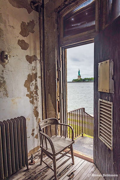 Statue of Liberty From Ellis Island - PLACES - Norm Solomon Photography