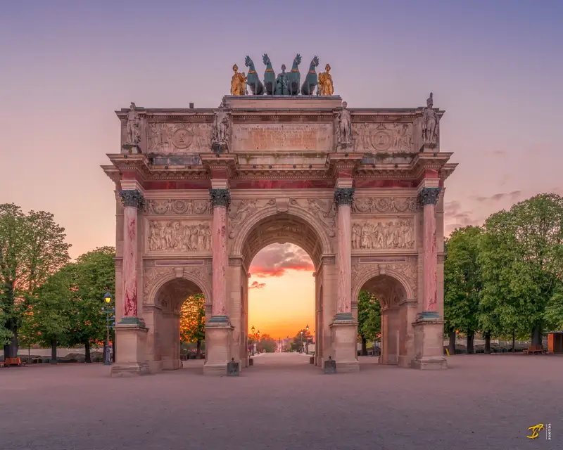 Arc de Triomphe du Carrousel, Paris, France, 2021