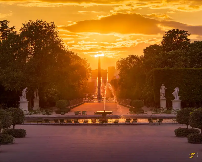 Jardin des Tuileries, Paris, France, 2021