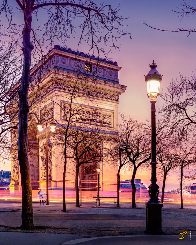 Arc de Triomphe Color,  Paris, France, 2020