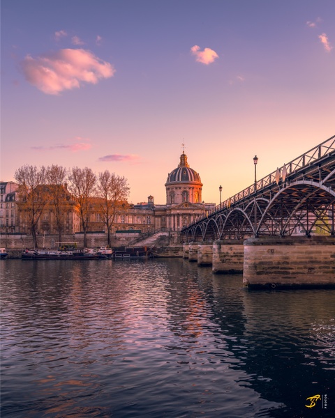 Pont des Arts Color, Paris, France, 2021 - Color - Thomas Speck
