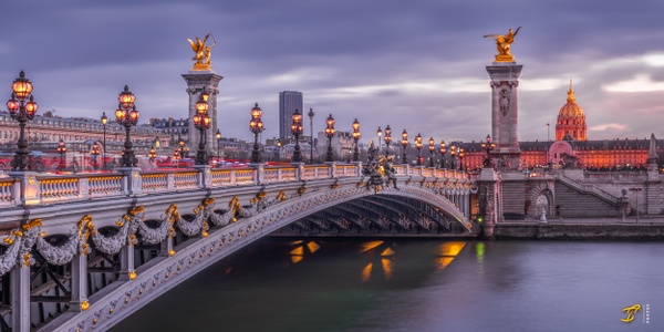 Alexander Bridge IV, Paris, France, 2020 - BW - Thomas Speck