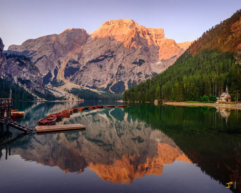 Lago di Braies, Dolomiti, Italy, 2022