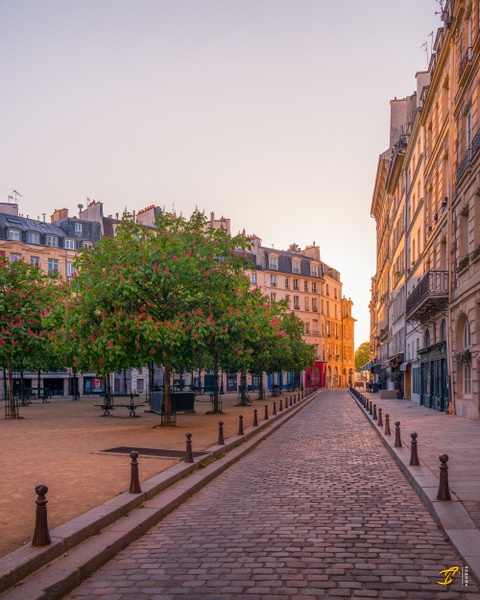 Place Dauphine, Paris, France, 2021 - Color - Thomas Speck 