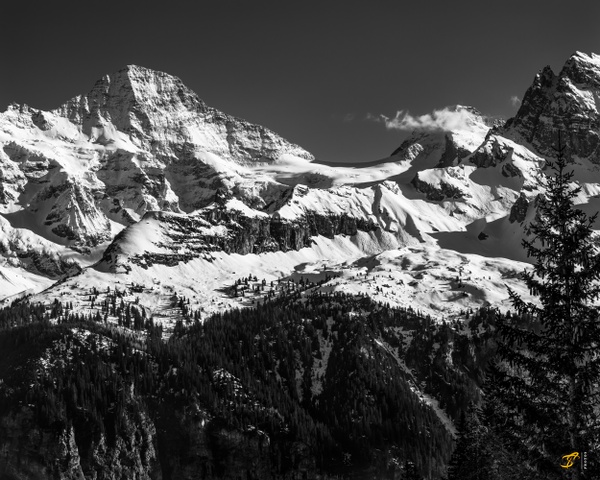 Murren, Switzerland, 2022 - Black And White &amp;#821 Thomas Speck Photography 