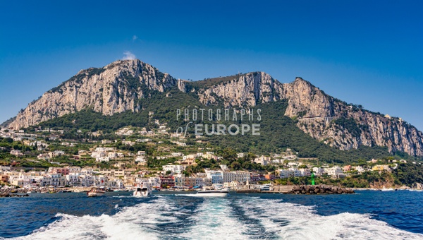 Capri-Town-Marina-Grande-Capri-Italy - Photographs of the Amalfi Coast, Capri and Sorrento, Italy