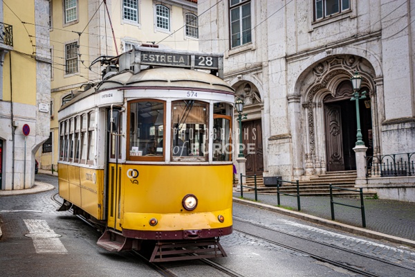 The-iconic-Tram-Number 28-Lisbon-Portugal - LISBON & CASCAIS - Photographs of Europe