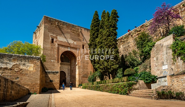 Gate-of-Justice-Puerta-de-la-Justicia-Alhambra-Palace-Granada-Spain - GRANADA - Photographs of Europe
