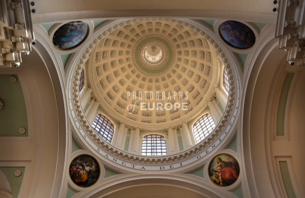 Interior-view-Dome-of-Urbino-Cathedral-Marche-Italy-3 - UMBRIA - Photographs of Europe
