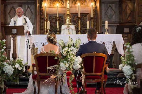 Wedding-Normandy-Église-Mariage by Philippe DESUMEUR