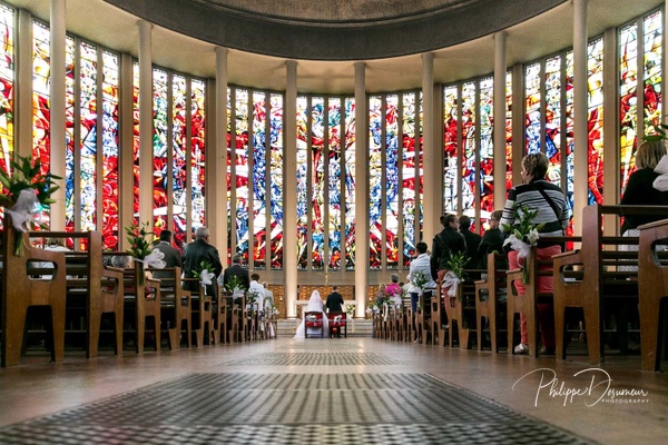 Wedding-Normandy-Église-Mariage - Mairie &amp; Église - Philippe Desumeur Photography