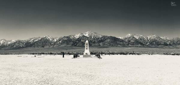 Dark Monument at Manzanar2 by Bruce Crair