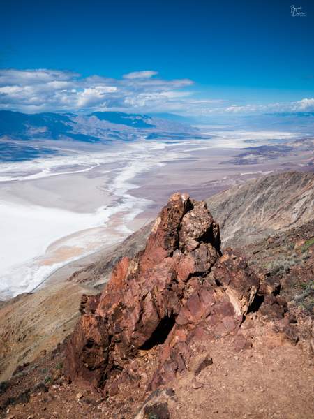 Dantes Peak to Death Valley by Bruce Crair