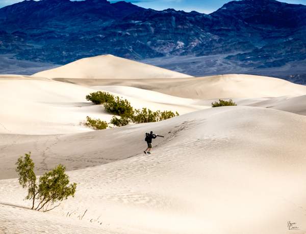 Mesquite Flats Sand Dunes by Bruce Crair